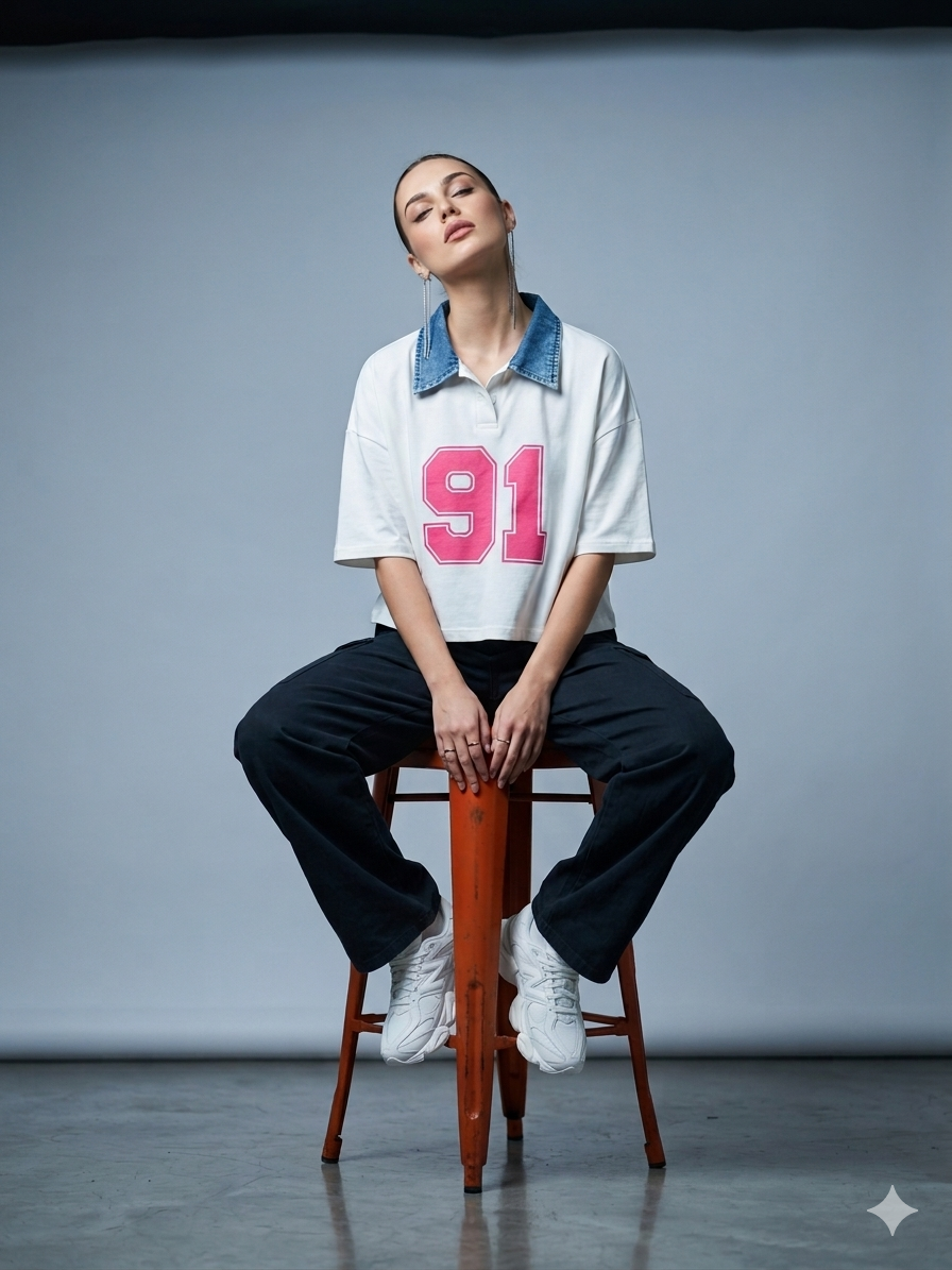 Polo Crop 91