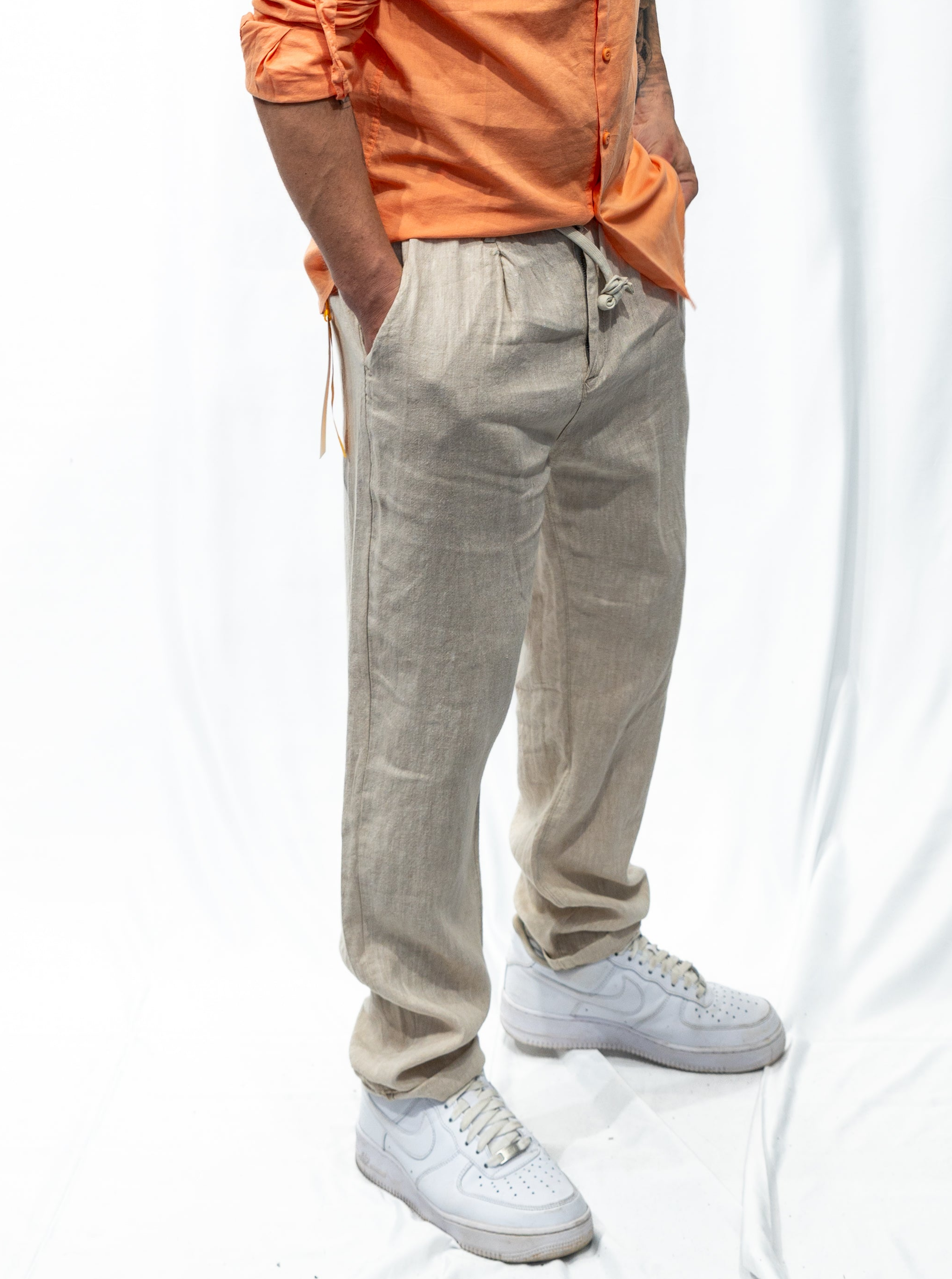Pantalone Lungo Lino