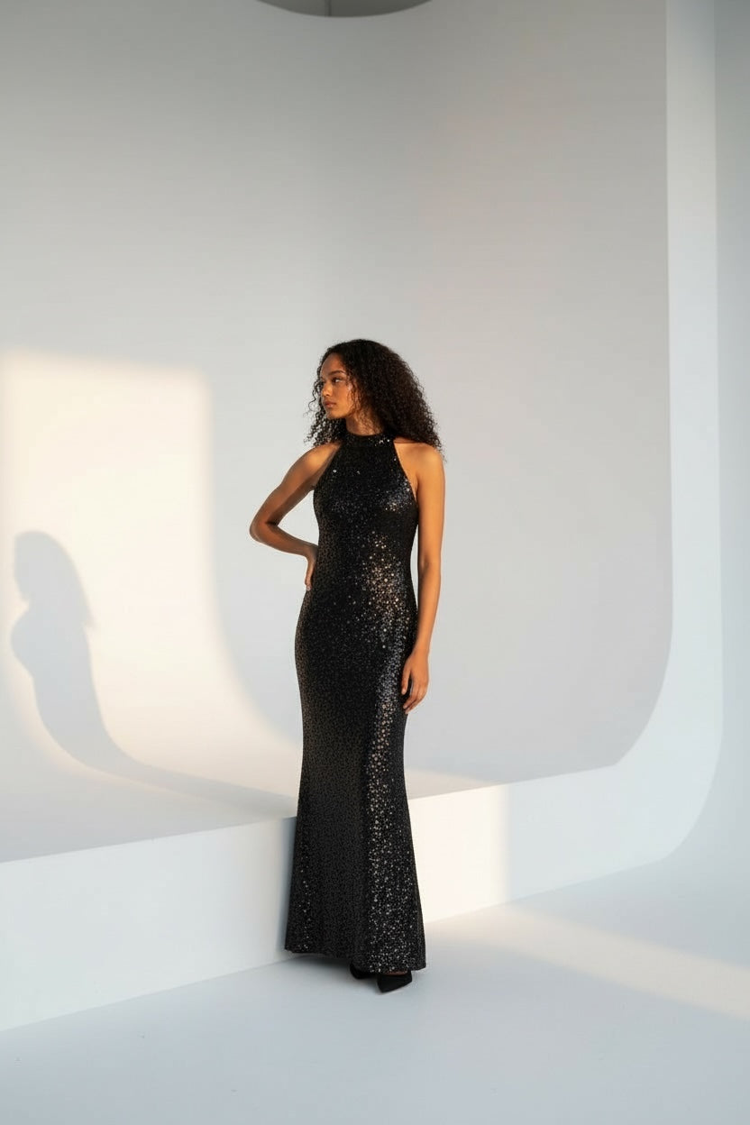 Long Dress Paillettes Kira