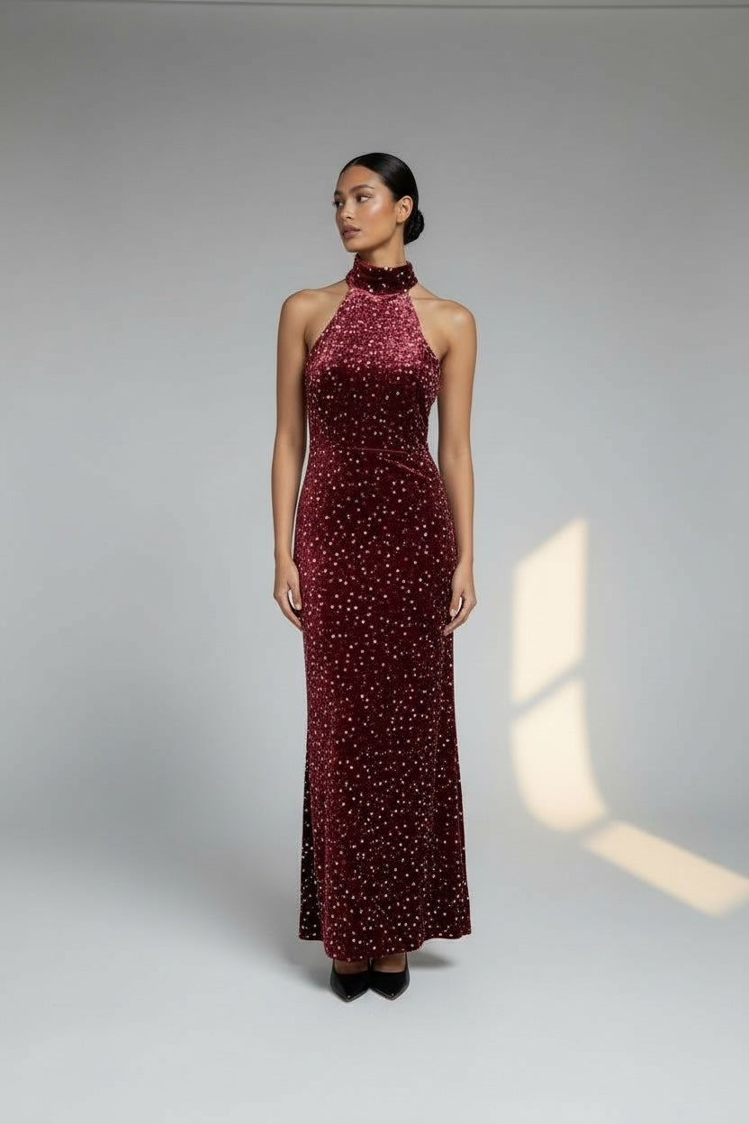 Long Dress Paillettes Kira